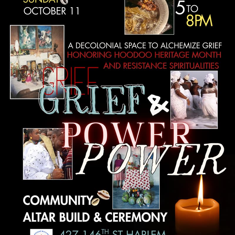 Cover Image for Grief & Power A Community Altar Build & Ceremony