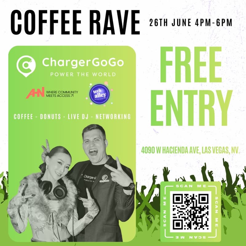 Cover Image for ChargerGoGo Coffee Rave
