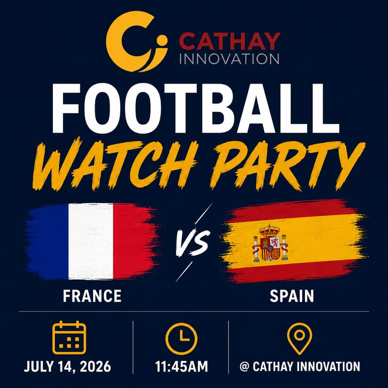 Cover Image for Watch Party France - Spain @ Cathay Innovation