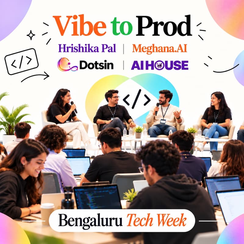 Cover Image for Vibe to Prod: Speaker session + Buildathon