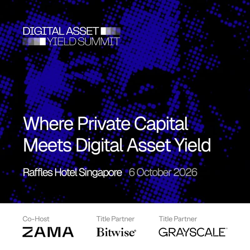 Cover Image for Digital Asset Yield Summit Singapore