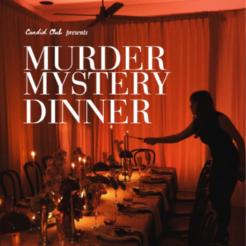 Cover Image for Candid Club's Murder Mystery Dinner