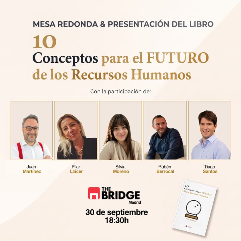 Cover Image for Presentación libro: 10 Conceptos para el Futuro de los RRHH - Madrid
