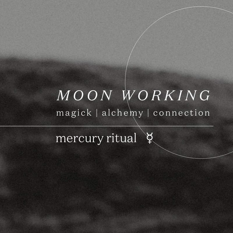 Cover Image for MOON WORKING | mercury ritual