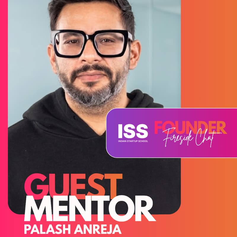 Cover Image for Founder Fireside Chat with Palash Anreja Co-Founder BLA BLI BLU