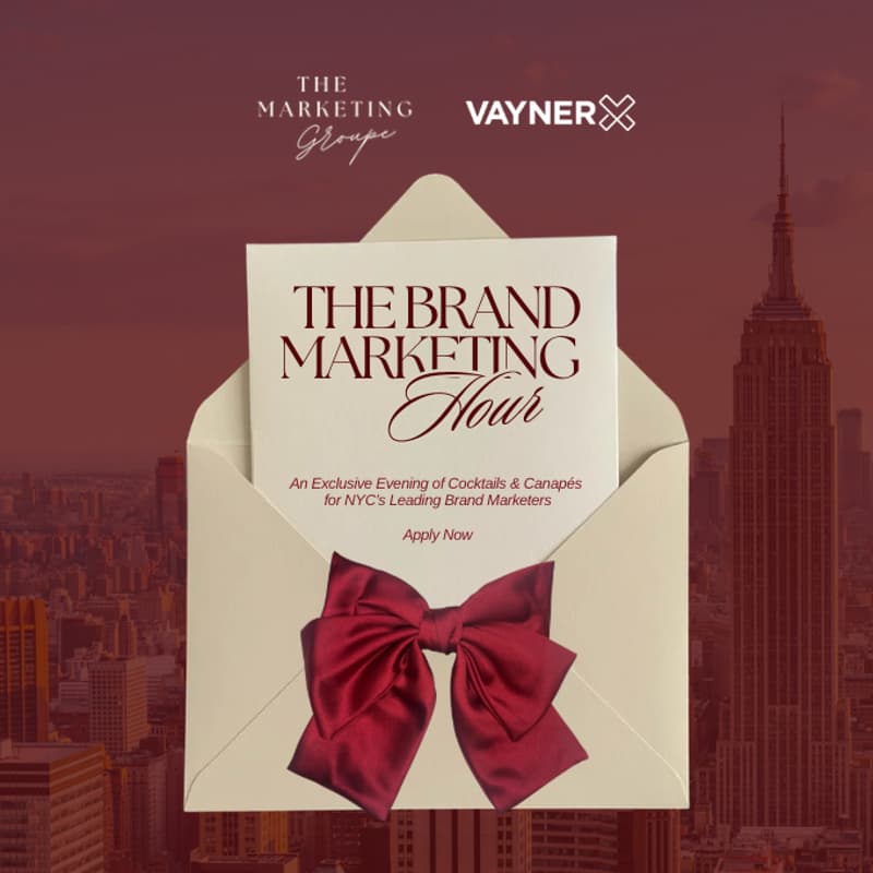 Cover Image for The Brand Marketing Hour🥂Cocktails & Canapés with The Marketing Groupe & VaynerX
