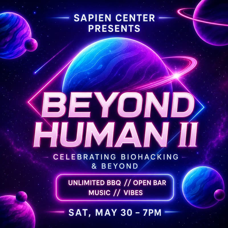 Cover Image for BEYOND HUMAN II - Celebrating Biohacking & Beyond