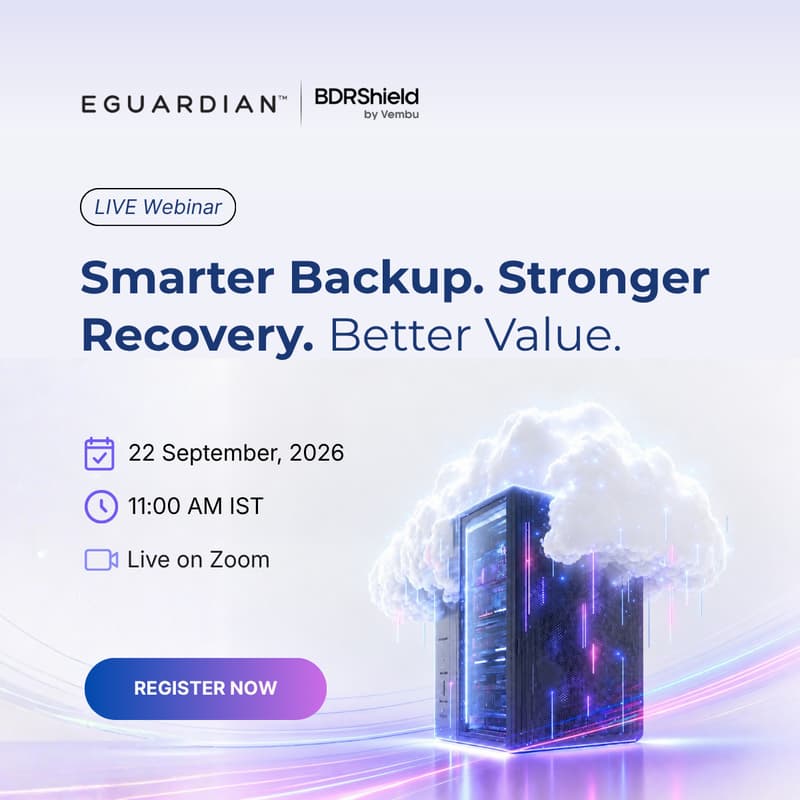 Cover Image for Webinar: Smarter Backup. Stronger Recovery. Better Value.