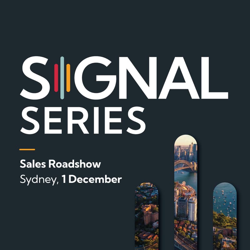Cover Image for Signal Series - Sydney Roadshow