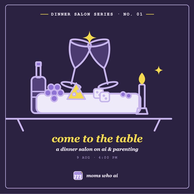 Cover Image for Dinner Salon: AI as a Companion in Parenting
