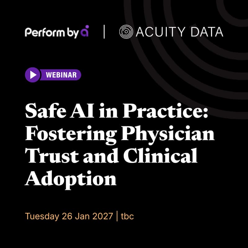 Cover Image for Safe AI in Practice: Fostering Physician Trust and Clinical Adoption