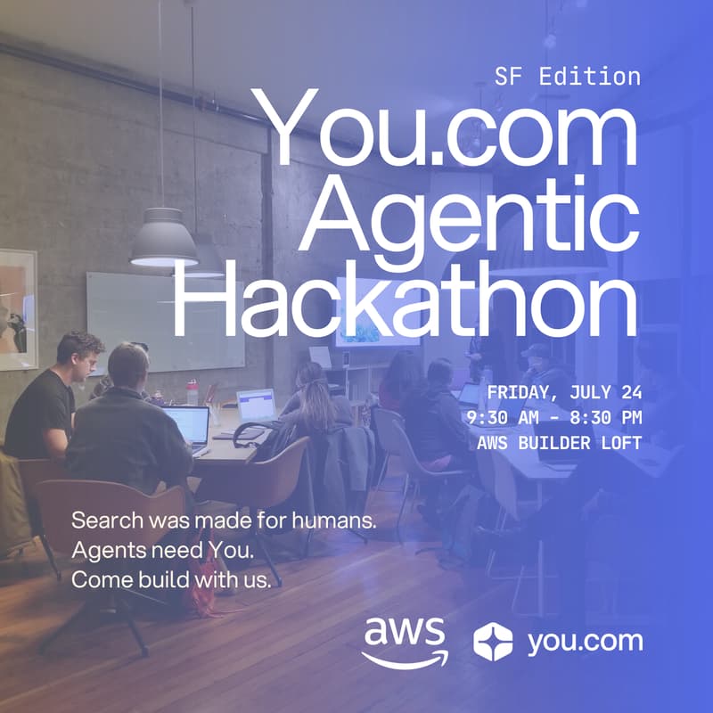 Cover Image for You.com Agentic AI Hackathon: SF Edition