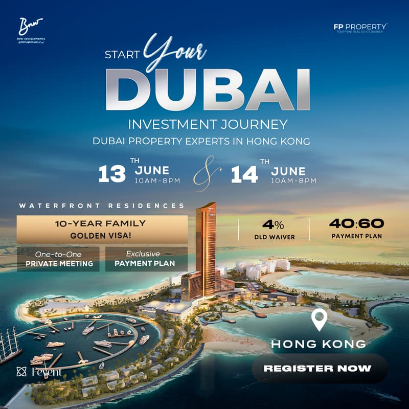 Cover Image for Dubai Property Expo in Hong Kong | 13th & 14th June, 2026 | BNW