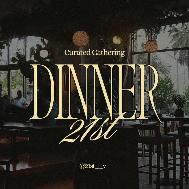 Cover Image for SF Curated Dinner
