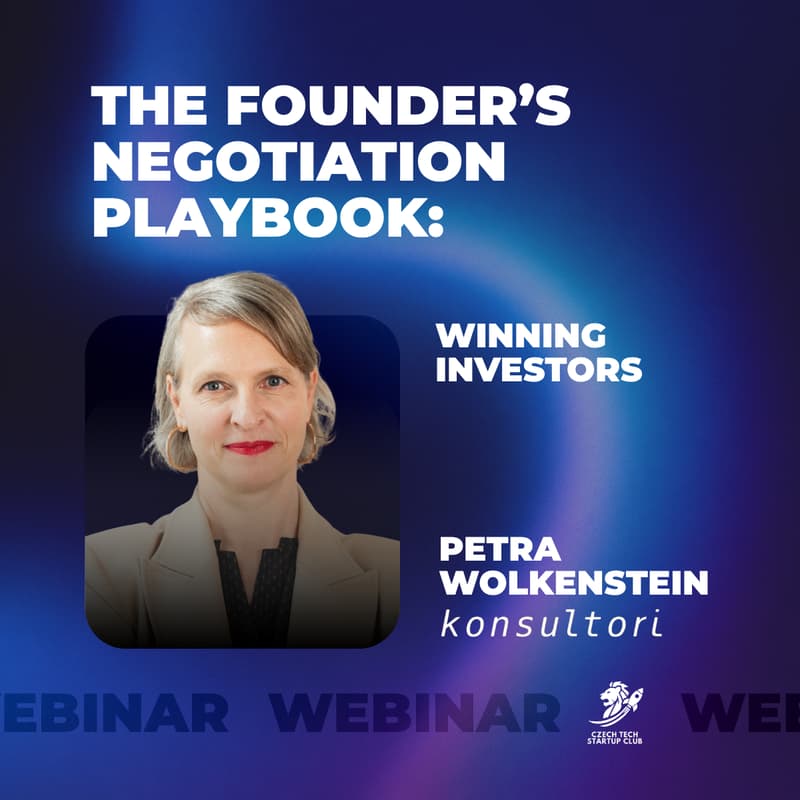 Cover Image for Webinar: The Founder’s Negotiation Playbook - Winning Investors