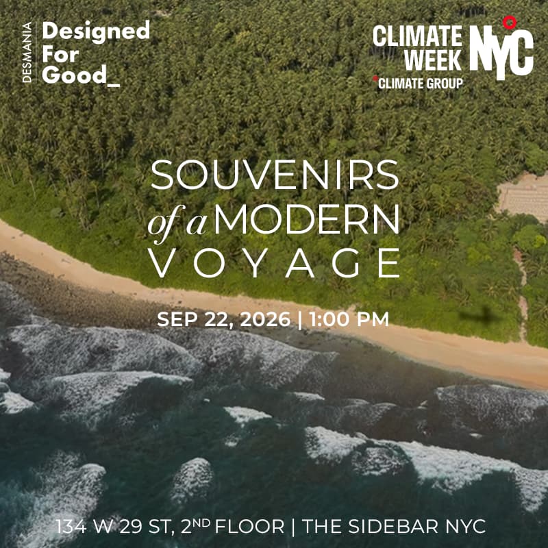 Cover Image for Souvenirs of a Modern Voyage: Desmania Designed for Good