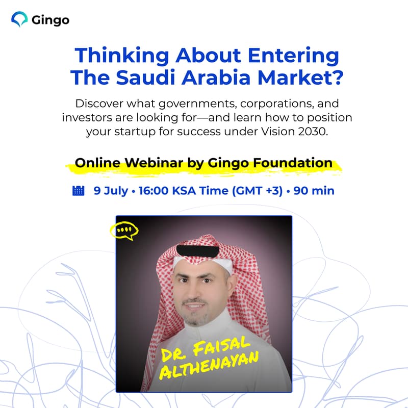 Cover Image for Online webinar: Unlock Saudi Arabia🚀