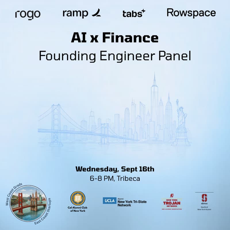Cover Image for AI x Finance: Founding Engineer Panel