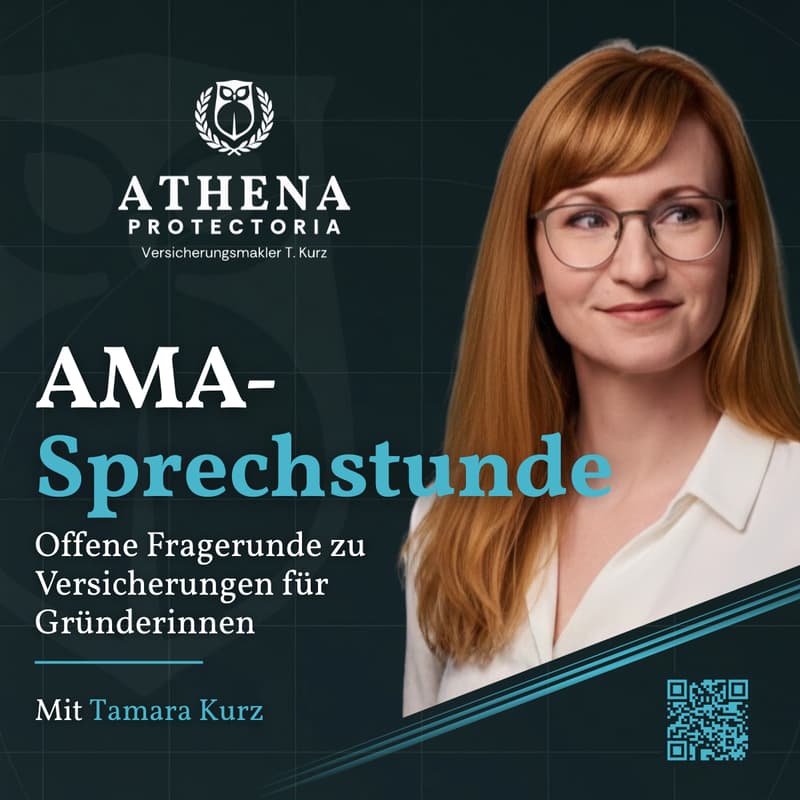 Cover Image for Versicherungen für Gründerinnen - Ask Me Anything Sprechstunde
