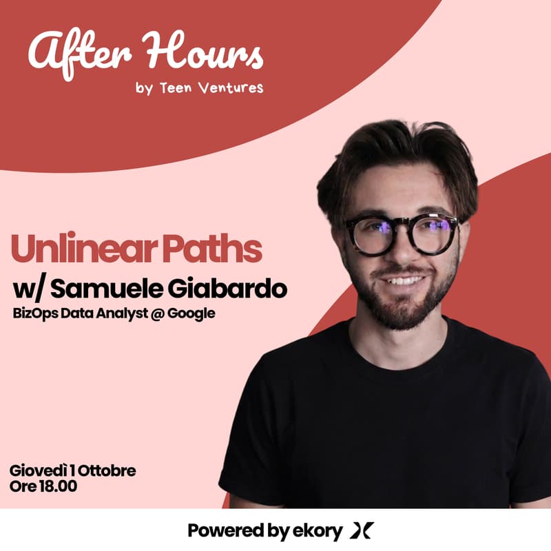 Cover Image for TeenVentures: After Hours - Unlinear Paths w/ Samuele Giabardo