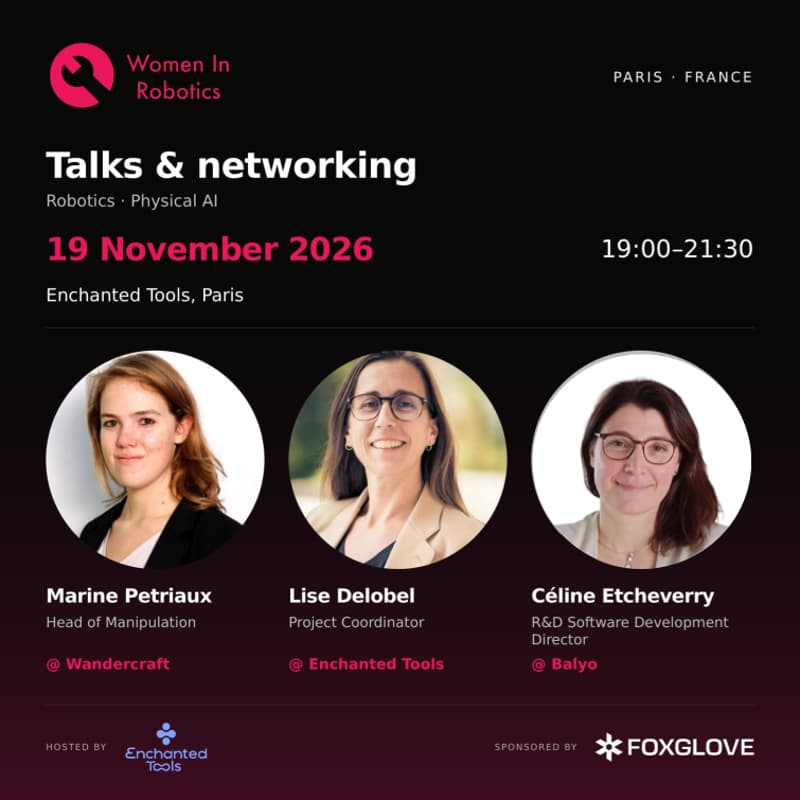 Cover Image for Women in Robotics Paris x Foxglove