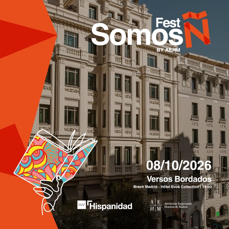 Cover Image for Versos bordados x Hotel Brach Madrid