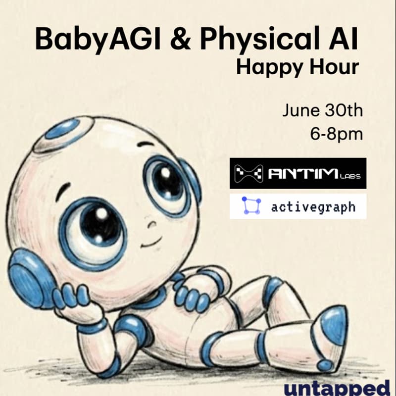 Cover Image for BabyAGI x Physical AI happy hour