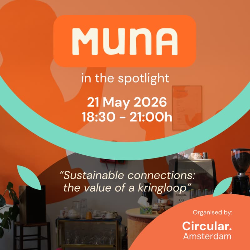 Cover Image for Circular Amsterdam X Muna in the Spotlight