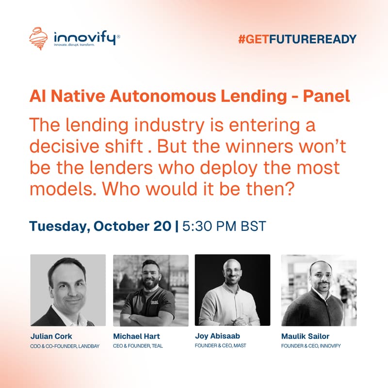 Cover Image for AI Native Autonomous Lending - Panel Discussion