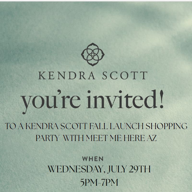 Cover Image for Sip & Shop with Kendra Scott