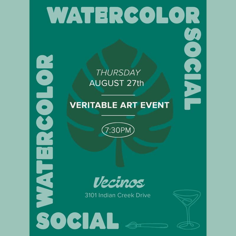 Cover Image for Community Inspired Watercolor Social