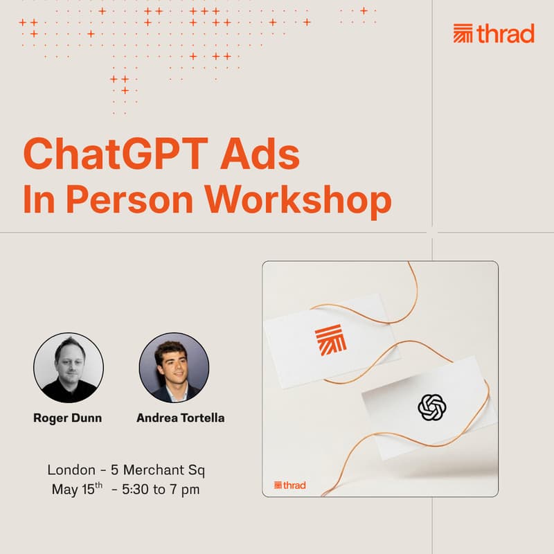 Cover Image for ChatGPT Ads workshop