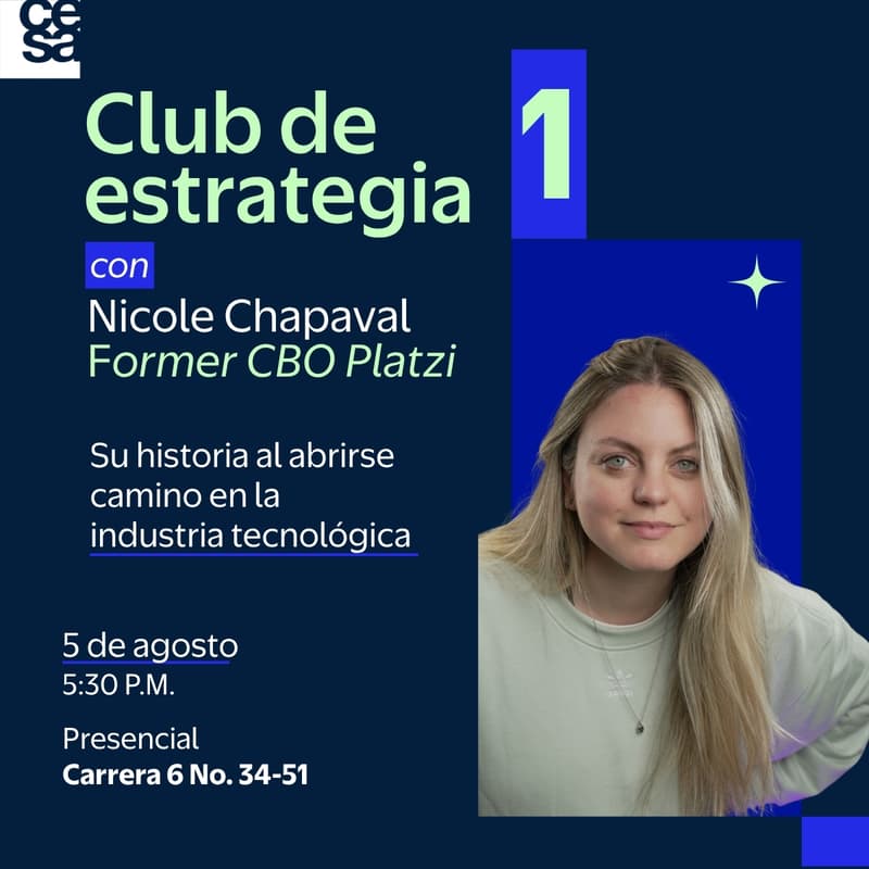 Cover Image for Club de Estrategia I: Nicole Chapaval