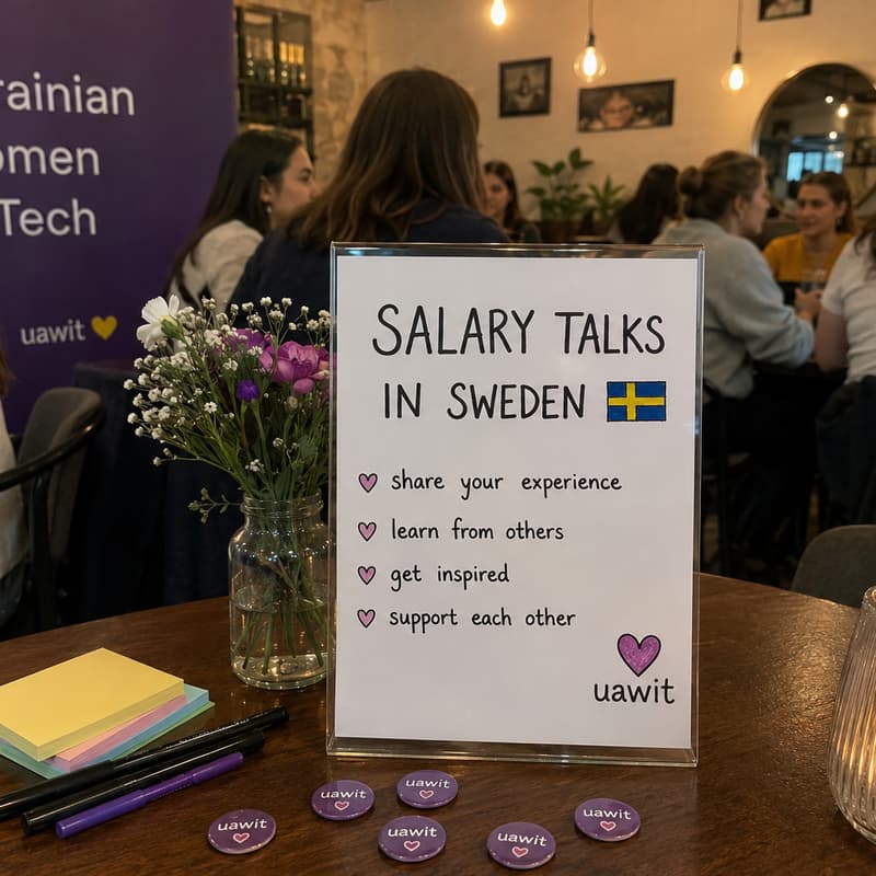 Cover Image for 💬 Salary Talks in Sweden: ділимось досвідом та порадами