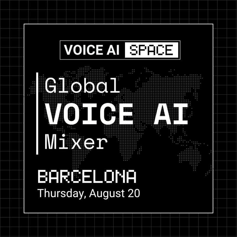 Cover Image for VOICE AI Community Mixer BARCELONA