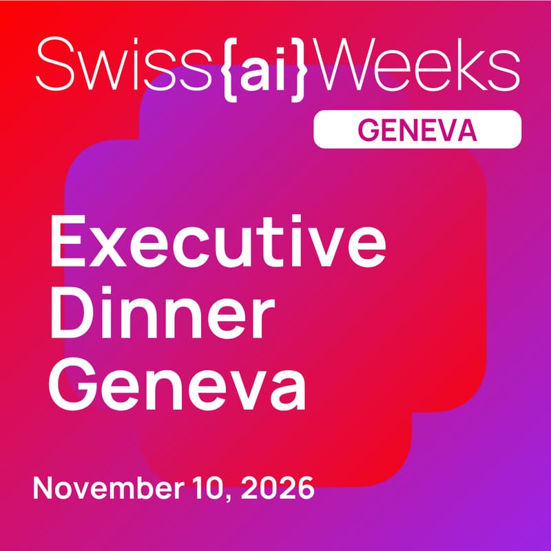 Cover Image for Executive Dinner Geneva