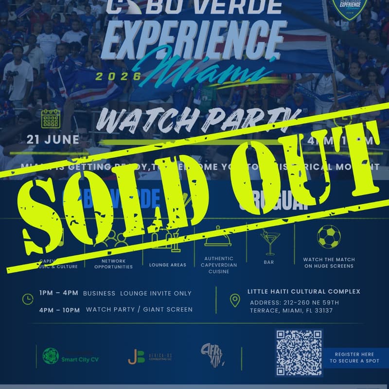 Cover Image for Cabo Verde Experience Miami - Watch Party
