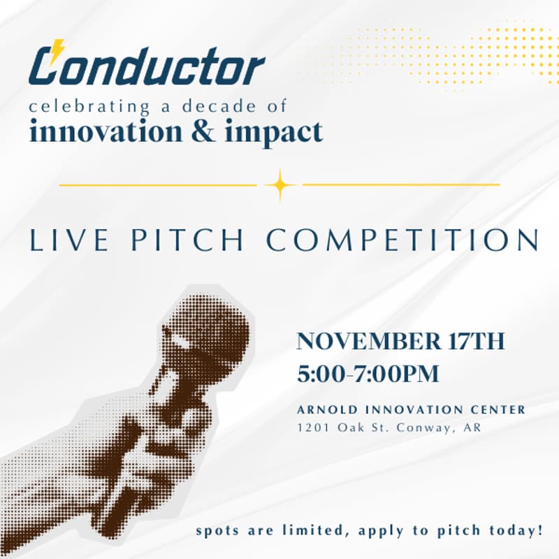 Cover Image for 10 Year Celebration + Pitch Competition - Conductor