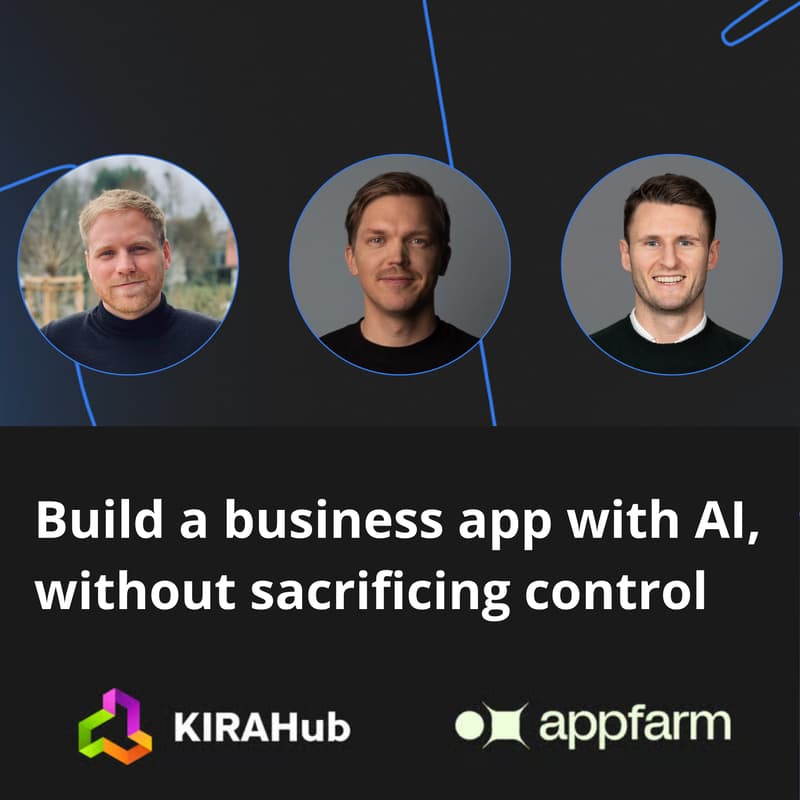Cover Image for Build a business app with AI — without sacrificing control