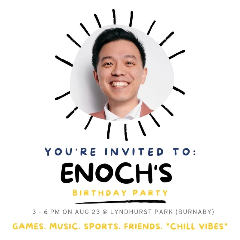 Cover Image for Enoch's Belated Birthday Party!