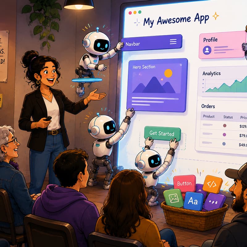 Cover Image for 🤖AI Show & Tell: Vibe Coding for Non-Technical Builders! 🚀