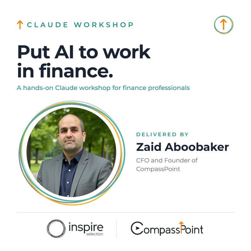 Cover Image for Claude for Finance: Workshop