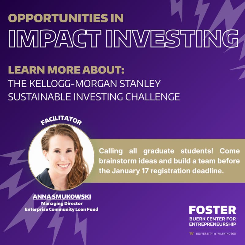 Cover Image for Kellogg-Morgan Stanley Sustainable Investing Challenge Ideation Workshop