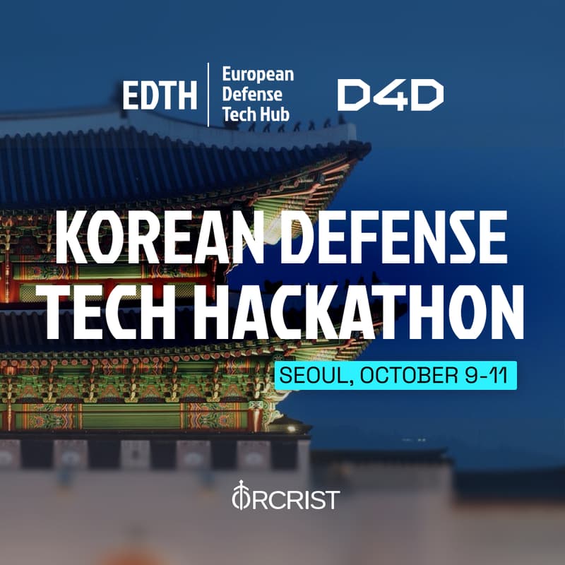 Cover Image for KOREAN DEFENSE TECH HACKTHON | EDTH x D4D