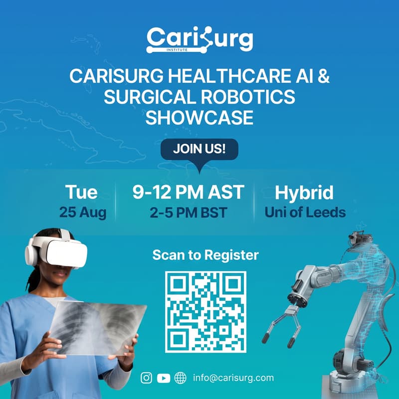 Cover Image for CariSurg Healthcare AI & Surgical Robotics Showcase