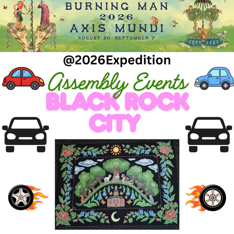 Cover Image for Burning Man 2026: Black Rock City Camp & Remote Archival Crew