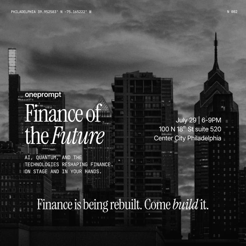 Cover Image for Finance of the Future | oneprompt