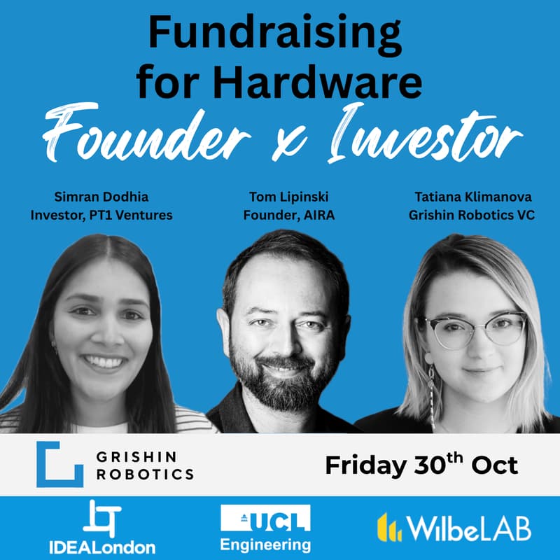 Cover Image for Founder x Investor: Fundraising for Hardware