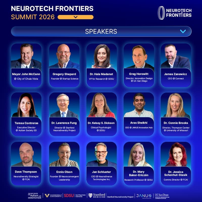 Cover Image for Neurotech Frontiers Summit 2026: Where Innovation Meets Neurodiversity