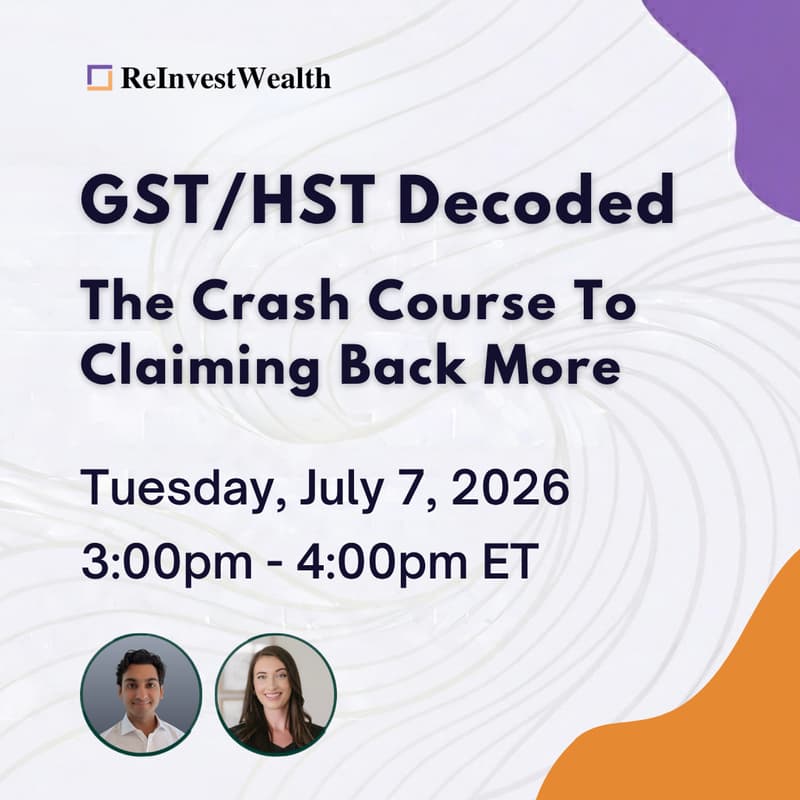 Foto de portada de GST/HST Decoded | The Crash Course To Claiming Back More